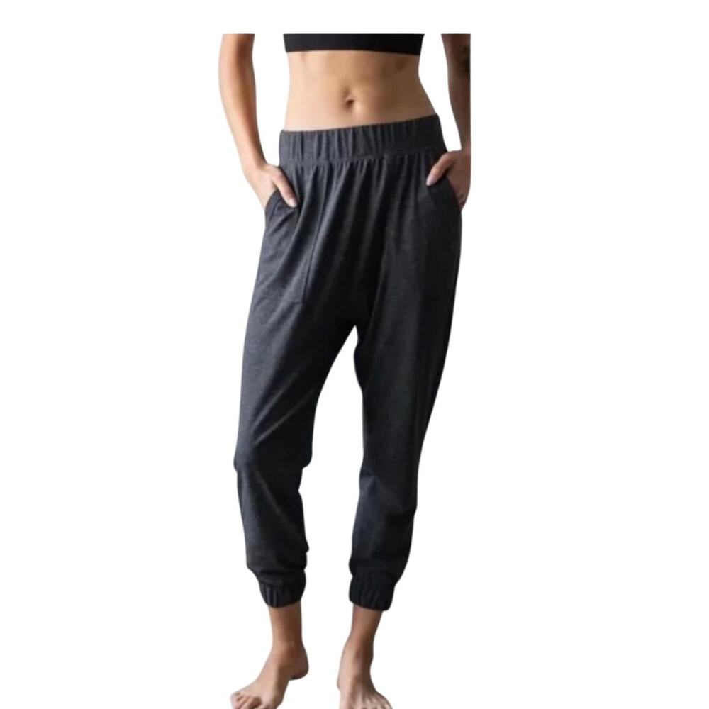 Lunya Modal Jogger Pants XS Gray Soft Lounge Pockets